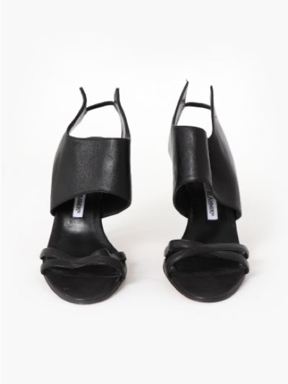 Vintage F/W 2010 Manolo Blahnik Rockstud Heels Sandals Authetic Sz.38.5